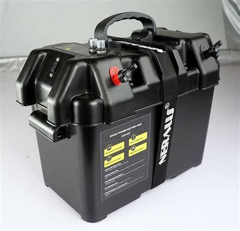 electric trolling motor battery box|waterproof trolling motor battery case.